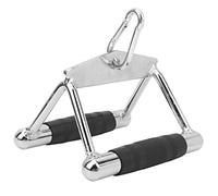 Keenso Tricep Barra di Pressione a Forma di V, tricipiti Fitness Multifunzionale, Antiscivolo, Impugnatura per Canottaggio Acciaio Inossidabile Gomma, casa, Palestra