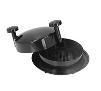 Keenso Tritacarne, Pratica Macchina Tritacarne Portatile, Base Antiscivolo per Feste Barbecue, Materiale ABS di Alta qualità (BLACK)