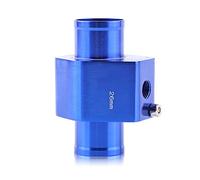 Keenso Tubo di giunzione universale per temperatura dell'acqua, in alluminio, con sensore dell'acqua e adattatore tubo del radiatore, 26 mm 40 (26 mm)