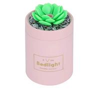 Keenso Umidificatore, Diffusore di Oli Essenziali Alimentato Tramite USB con Luce Notturna, 340 Ml per Casa, Ufficio e Auto (PINK)