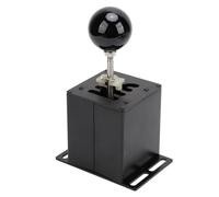 Keenso USB Simulator Shifter, 6+R PC USB Simulator Shifter H Gear Simulatore di Gioco di Corse Nero per Volante G29 G27 G25 G920 T300RS GT