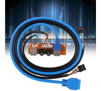 Keenso USB3.0/2.0 durevole del pannello frontale del computer con la trasmissione stabile per il caso del computer di serie JM9K