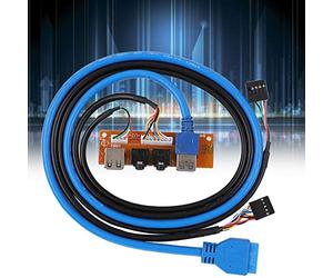 Keenso USB3.0/2.0 durevole del pannello frontale del computer con la trasmissione stabile per il caso del computer di serie JM9K