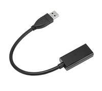 Keenso USB3.0 Ad Adattatore per Interfaccia HD Multimedia 1080P 5Gbps | Compatibile con Windows, struttura in ABS, modalità doppio display