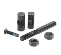 Keenso Vite di bloccaggio dell'albero dello Scooter Elettrico, Kit di Viti di bloccaggio dell'albero dello Scooter Elettrico in Acciaio al Carbonio da 55 mm per Max G30