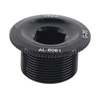 Keenso Vite di manovella Bulloni per manovella per Bicicletta in Lega di Alluminio Vite di Fissaggio a manovella 590 596 XT XTR SLX(Black)