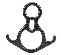 Keenso Yoga 8 Descender Multifunzione Yoga Belay Rappel Equipment per la Discesa, la Discesa in Corda Doppia, l'assicurazione