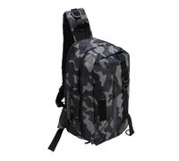 Keenso Zaino per L'attrezzatura da Pesca, Borsa per la Pesca delle Spalle con Portata Dell' per Esterno (GREY)