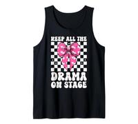 Keep all The Drama On Stage Teatro Maschera Attore Ragazza Mamma Canotta