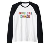 Keep Art creatività Umana Resistenza Sostieni i Diritti degli artisti Maglia con Maniche Raglan