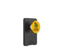 Keep Blooming Cactus Positive, fiore selvatico del deserto, stile retrò PopSockets PopWallet per MagSafe
