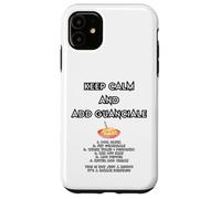 Keep Calm and Add Guanciale - Carbonara Custodia per iPhone 11