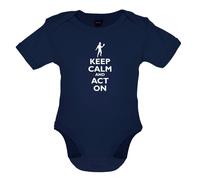 Keep Calm And Atto Su - Bambino T-Shirt / Body - Actor Recitazione Drama Attrice