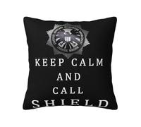 Keep Calm And Call Agents Of S H I E L D S Xxxl Shield Coulson Tv Fashion Men Popular Style Natural Pillow Case