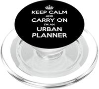 Keep Calm and Carry On I'm an Urban Planner - Divertente PopSockets PopGrip per MagSafe