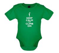 Keep Calm And Climb On - Bambino T-Shirt / Body - Arrampicata Rock Mountain