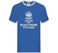 Keep Calm And Crea More Piloni - Uomo Suoneria - Gioco Gamer Merchandise Ventola