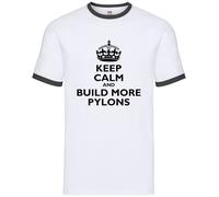 Keep Calm And Crea More Piloni - Uomo Suoneria - Gioco Gamer Merchandise Ventola