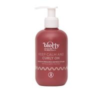 KEEP CALM AND CURLY ON crema per il refresch styling dedicata ai capelli ricci e mossi, ridà definizione al capello i giorni successivi al lavagio combattere l’effetto crespo CERTIFICATA BIO - 250 ml