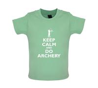 Keep Calm And Do Tiro Con L'Arco - Bambino T-Shirt / Body - Arciere Arco Freccia