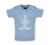Keep Calm And Do Tiro Con L'Arco - Bambino T-Shirt / Body - Arciere Arco Freccia