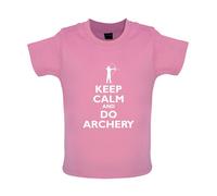 Keep Calm And Do Tiro Con L'Arco - Bambino T-Shirt / Body - Arciere Arco Freccia