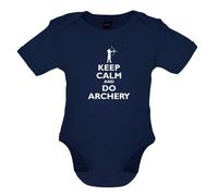Keep Calm And Do Tiro Con L'Arco - Bambino T-Shirt / Body - Arciere Arco Freccia