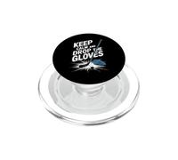 Keep Calm And Drop The Gloves - Guanti per amanti dell'hockey su ghiaccio PopSockets PopGrip per MagSafe