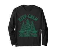 Keep Calm And Farm, Alberi di Natale Maglia a Manica