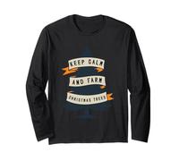 Keep Calm And Farm, Alberi di Natale Maglia a Manica