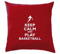Keep Calm And Giocare Basket - Cuscino - Giocatore Hobby SPORTS Love