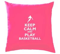 Keep Calm And Giocare Basket - Cuscino - Giocatore Hobby SPORTS Love