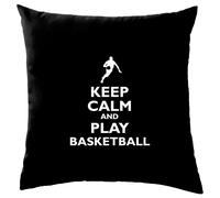 Keep Calm And Giocare Basket - Cuscino - Giocatore Hobby SPORTS Love
