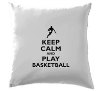 Keep Calm And Giocare Basket - Cuscino - Giocatore Hobby SPORTS Love