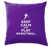 Keep Calm And Giocare Basket - Cuscino - Giocatore Hobby SPORTS Love