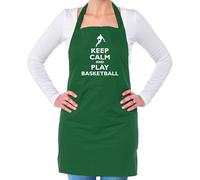 Keep Calm And Giocare Basket - Unisex Adulti Grembiule - Giocatore Hobby SPORTS