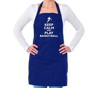 Keep Calm And Giocare Basket - Unisex Adulti Grembiule - Giocatore Hobby SPORTS