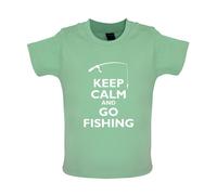 Keep Calm And Go Pesca - Bambino T-Shirt / Body - Pescatore Pesce Pescatore