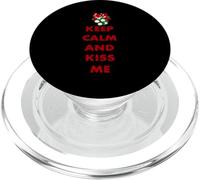 Keep Calm and Kiss Me Novità Natale PopSockets PopGrip per MagSafe