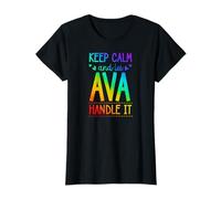 Keep Calm And Let AVA Handle It Chill Nome Maglietta