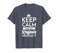 Keep Calm And Let Raffaele Handle It Nome Raffaele Maglietta, Uomo, Pervinca, S