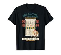 Keep Calm And Open Packs Trading Card Adventures Maglietta