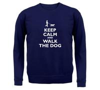 Keep Calm And Passeggiata The Dog - Bambini Felpa/Maglione - Canina Pet Cani