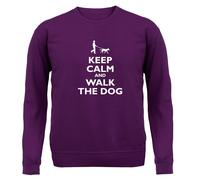 Keep Calm And Passeggiata The Dog - Bambini Felpa/Maglione - Canina Pet Cani