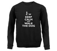 Keep Calm And Passeggiata The Dog - Bambini Felpa/Maglione - Canina Pet Cani