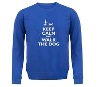 Keep Calm And Passeggiata The Dog - Bambini Felpa/Maglione - Canina Pet Cani