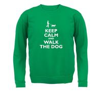 Keep Calm And Passeggiata The Dog - Bambini Felpa/Maglione - Canina Pet Cani