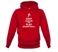Keep Calm And Play Basket - Bambini Felpa con Cappuccio Basket NBA Player Love