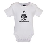 Keep Calm And Play Basket - Bambino T-Shirt / Body - Player Hobbies SPORTS