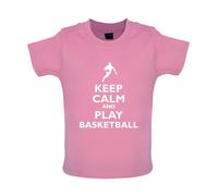 Keep Calm And Play Basket - Bambino T-Shirt / Body - Player Hobbies SPORTS